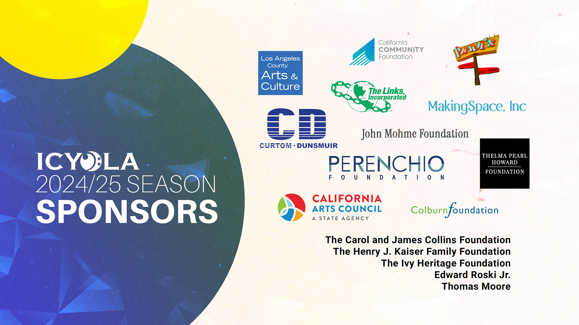 Sponsors