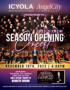 Season Opening Concert Flyer