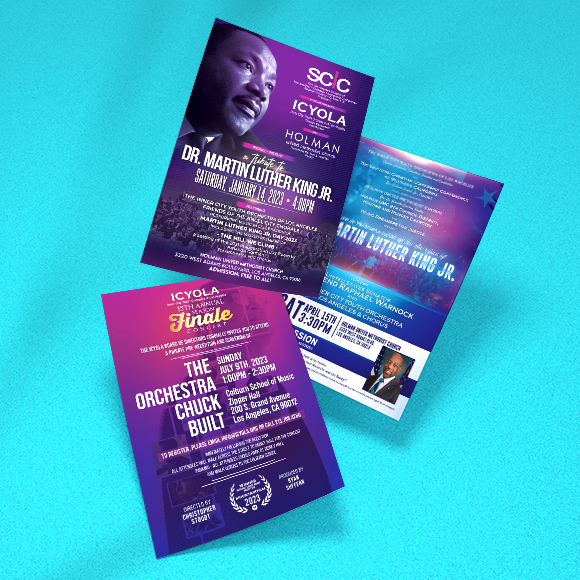 promotional flyers
